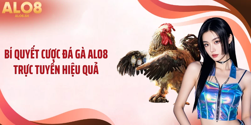 Bí quyết cược đá gà ALO8 trực tuyến hiệu quả