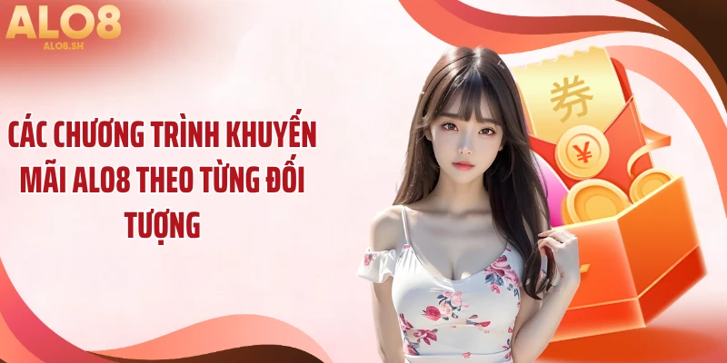Các chương trình khuyến mãi ALO8 theo từng đối tượng