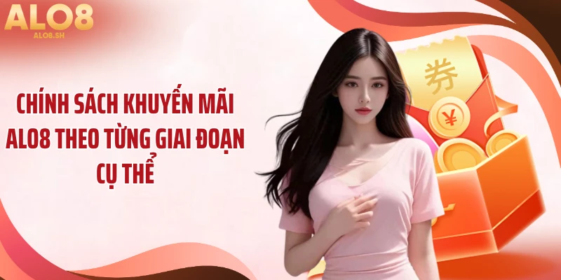 Chính sách khuyến mãi ALO8 theo từng giai đoạn cụ thể