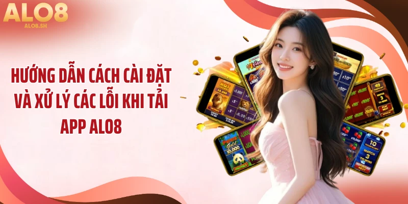 Hướng dẫn cách cài đặt và xử lý các lỗi khi tải app ALO8
